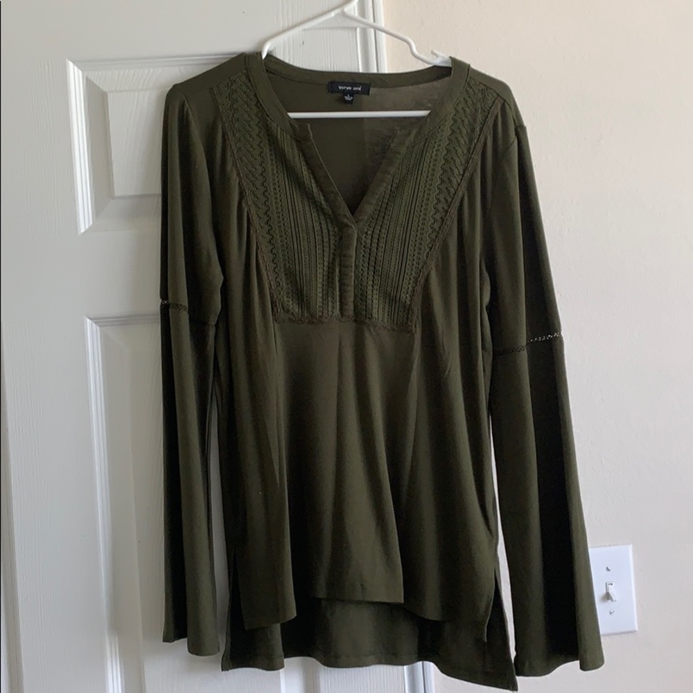 Verve Ami Olive Blouse